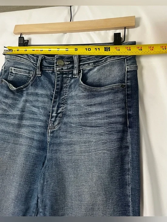 BKE Women's Billie slim fit high rise super flare jeans 28x35.5 - Picture 7 of 14